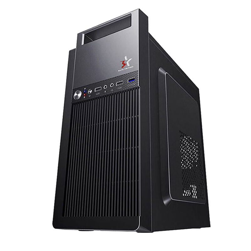 HEXIEHAO Office Commercial Home Desktop Computer Tower Full Set (10th Gen Core I3-10105F, 8GB RAM, 256GB SSD, Flagship Dedicated Graphics Card)