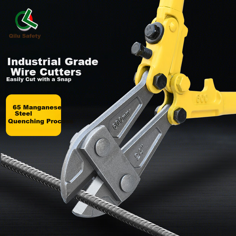 QL Wire Cutter, Rebar Cutter, Steel Wire Cutter, Rebar And Iron Wire Pliers, Wire Cutting Pliers, Scissors, Lock Cutter, 24 Inches