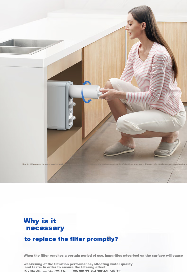 PHILIPS Household Ultrafiltration Direct Drinking Water Purifier, Original Filter Element AUT1209, Replacement Filter Element AUT600CP 4