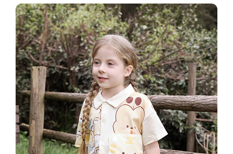 Huanxixiaoxiong Baby Pure Cotton Short Sleeve Shirt Boys Summer Thin Cartoon Cute Kids Half Sleeve Shirt 15