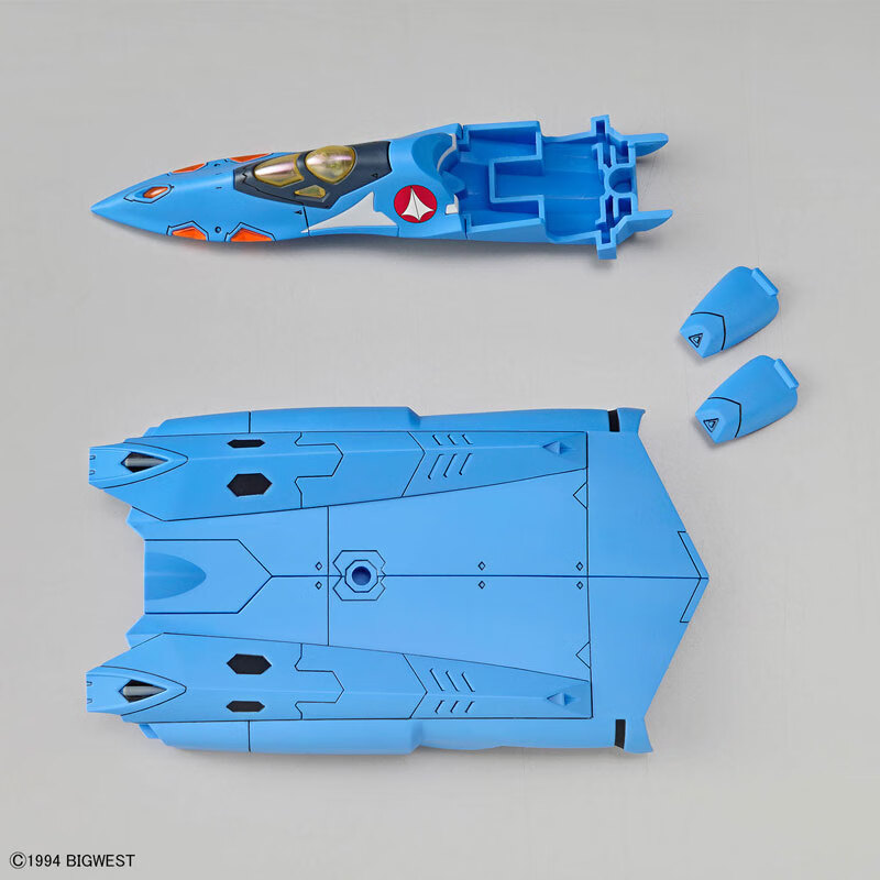 BANDAI HG Borderline Fighter: Steel Armor Ghost Benihyep Silver Tooth 5