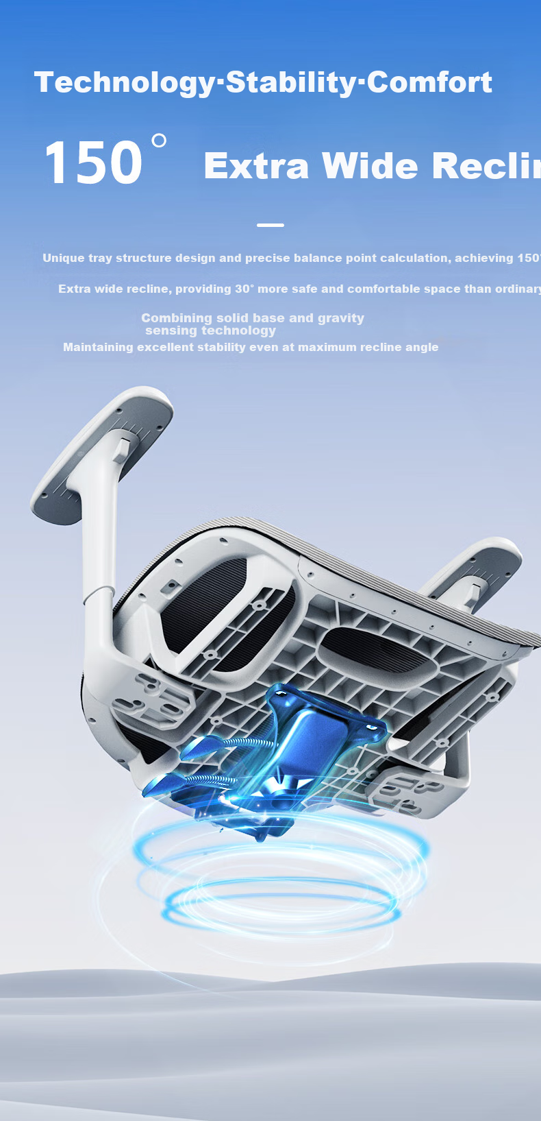LIANFENG Ergonomic Office Chair for Home Use, Comfortable for Long Sitting, Reclining, Suitable for Students, Computer Work, Back Support, Gaming Chair 17