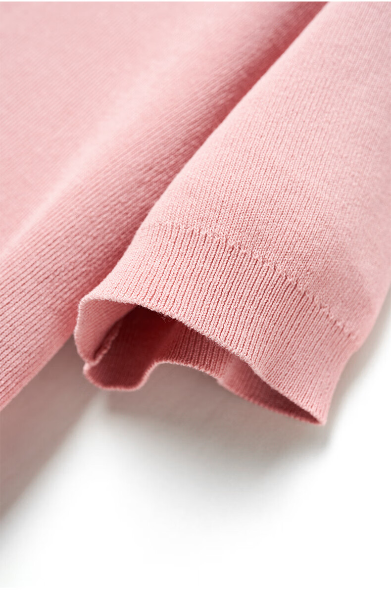 YANYEE Pink Cable Knit Sweater Women 2025 Summer Elegant Slim Fit Long Sleeve V-Neck Top Purple M 16