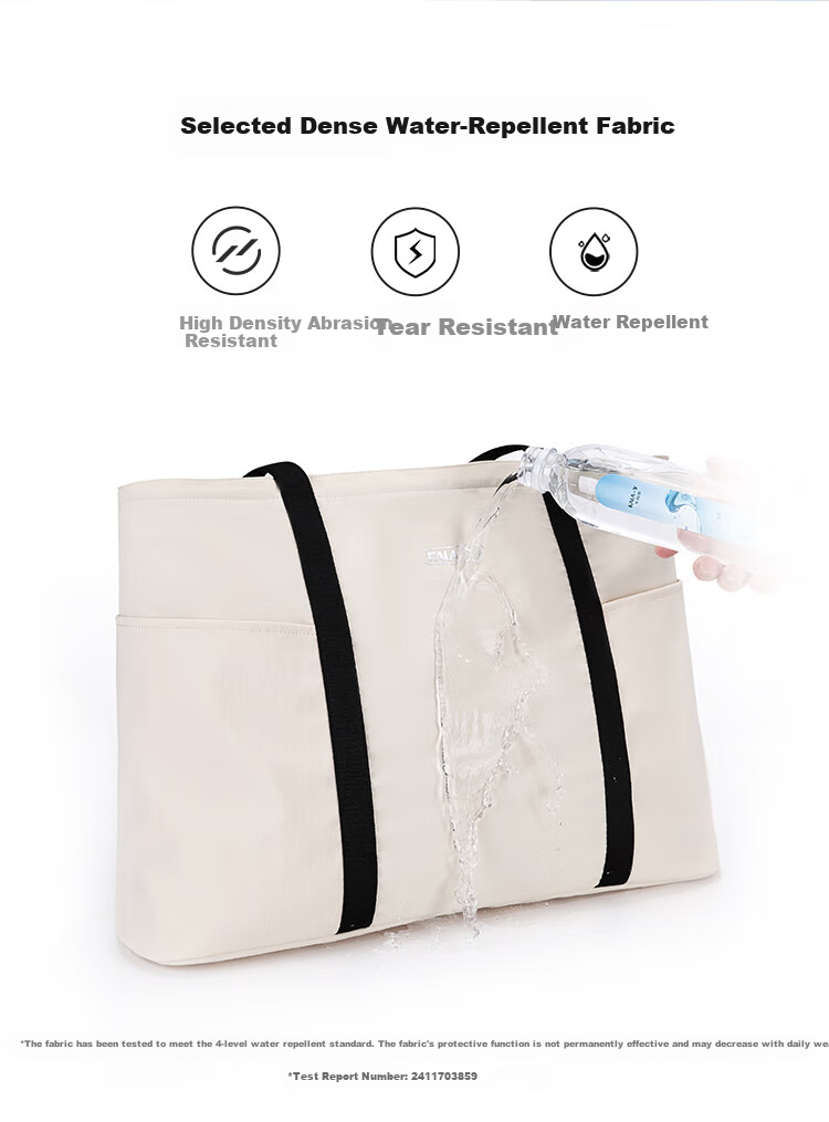 KALA·Y Multifunctional Lightweight Large-Capacity Travel Handbag, Gym Bag for Women, Storage Bag for Maternity Leave, 23L, Starlight Blue 7