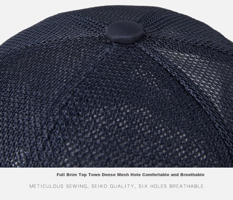 Denssyne Men's Summer Outdoor Sun Protection Hat, Adjustable Wide Brim Sunshade Hat for Women, UV-Resistant Breathable Mesh Baseball Cap 10