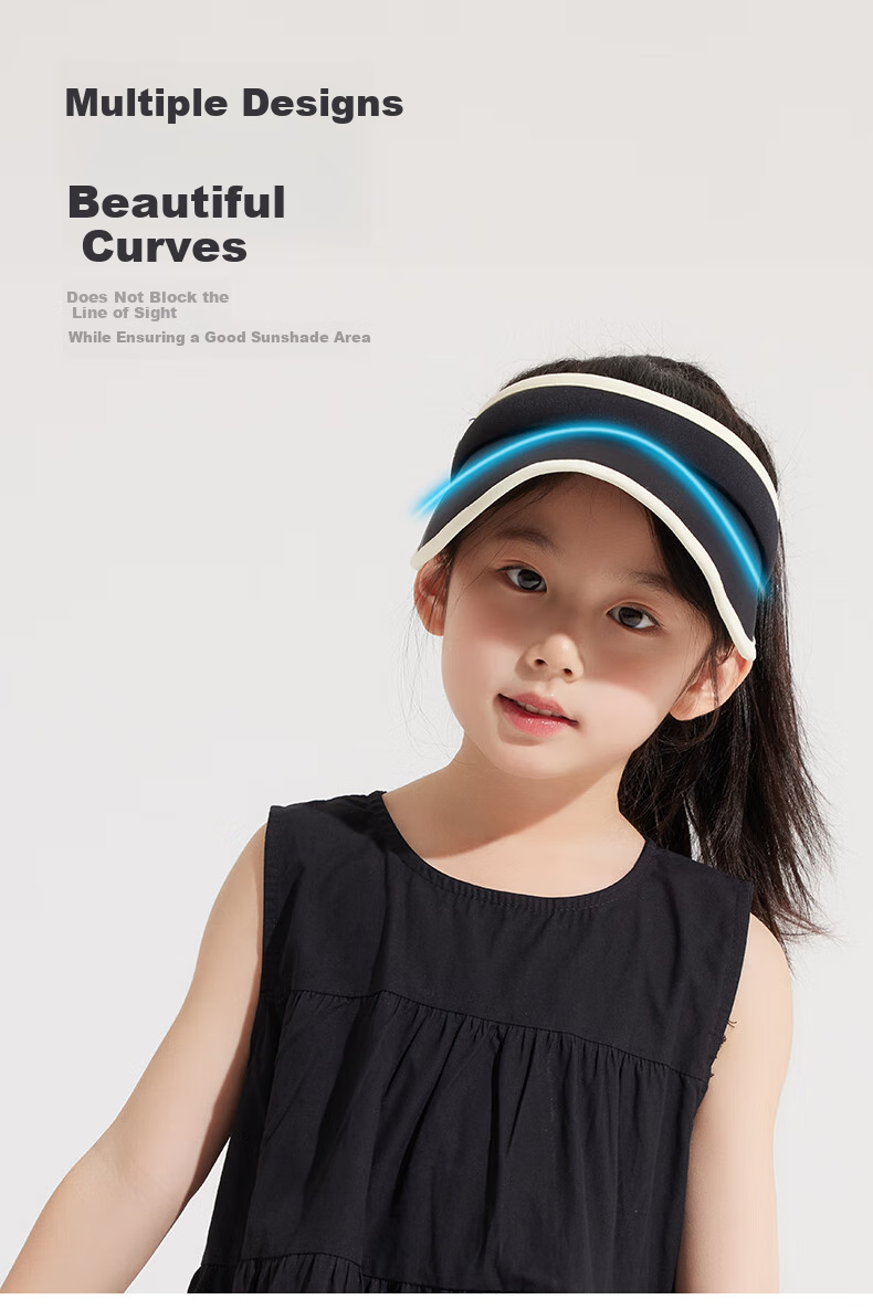 Obsu Japanese Obsu Anyu Children's Hat, Sun Protection, UV Protection, Foldable Sun Hat for Boys And Girls, Sports Black, Children's Hat 6