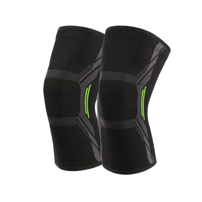Chidong Sports Knee Brace for Men And Women, Basketball Running Professional Protective Gear, Patellar Strap for Injury Prevention And Joint Support, Cycling Knee Brace, 2-Pack M Size