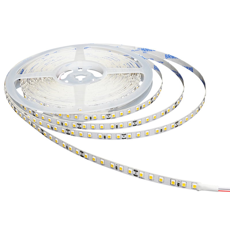 Beigong LED Low Voltage Ceiling Light Strip Linear Self-Adhesive Strip 24V Low Voltage Light Strip 8W/m 120 LEDs White Light 6500K 10m Care Series Requires Transformer