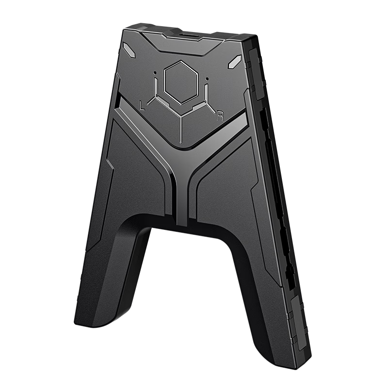 JSAUX Legion Go Handheld Controller Charging Grip, Legion Go Controller Connection Control Converter Stand, Legion Go Controller Charger Accessory, Black