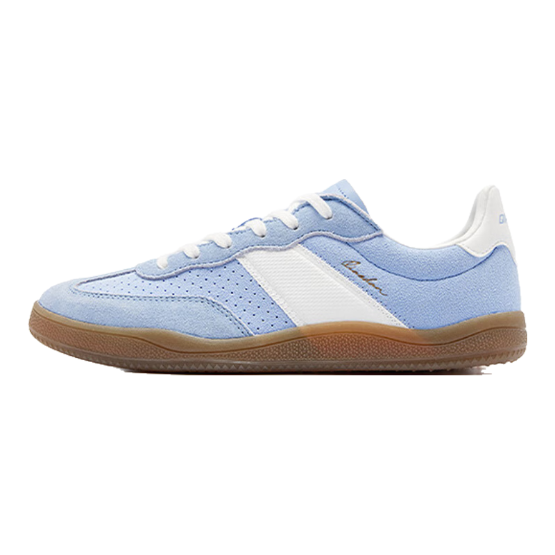 QIAODAN Women's Skateboard Shoes, T-Toe Shoes, Wave Thin-Soled Training Shoes, Sports Skateboard Shoes, Classic Couple Dopamine Outfit