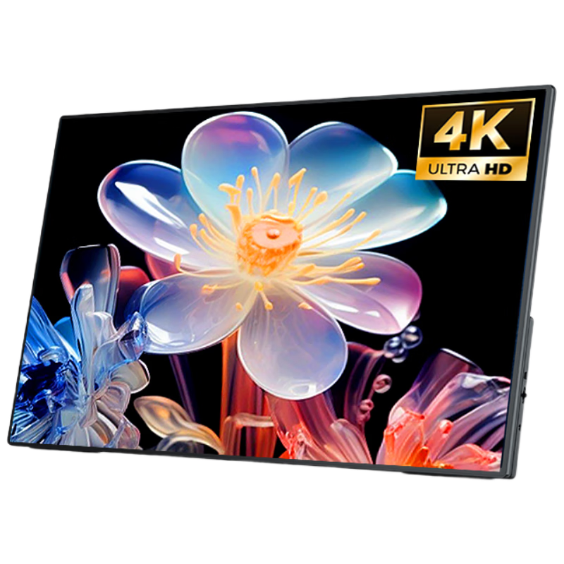 Eimio 23.8-Inch Portable Monitor, 4K Ultra HD, 100% SRGB Color Gamut, Low Blue Light, Portable Screen for Gaming And Laptop, PS5 Secondary Display, Wall-Mountable E238U