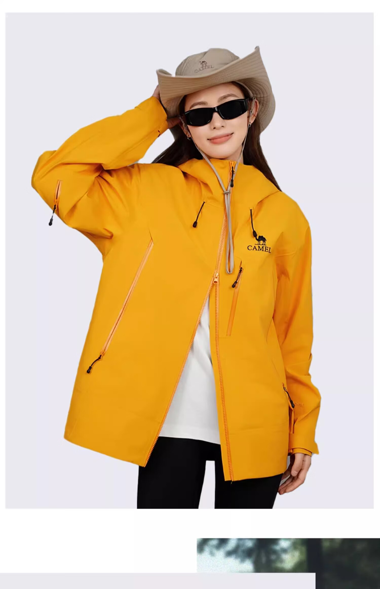 CAMEL [King Armor] Linyue Softshell Jacket Spring Summer New Professional Hard Shell Euro-Tech Windbreaker S 22