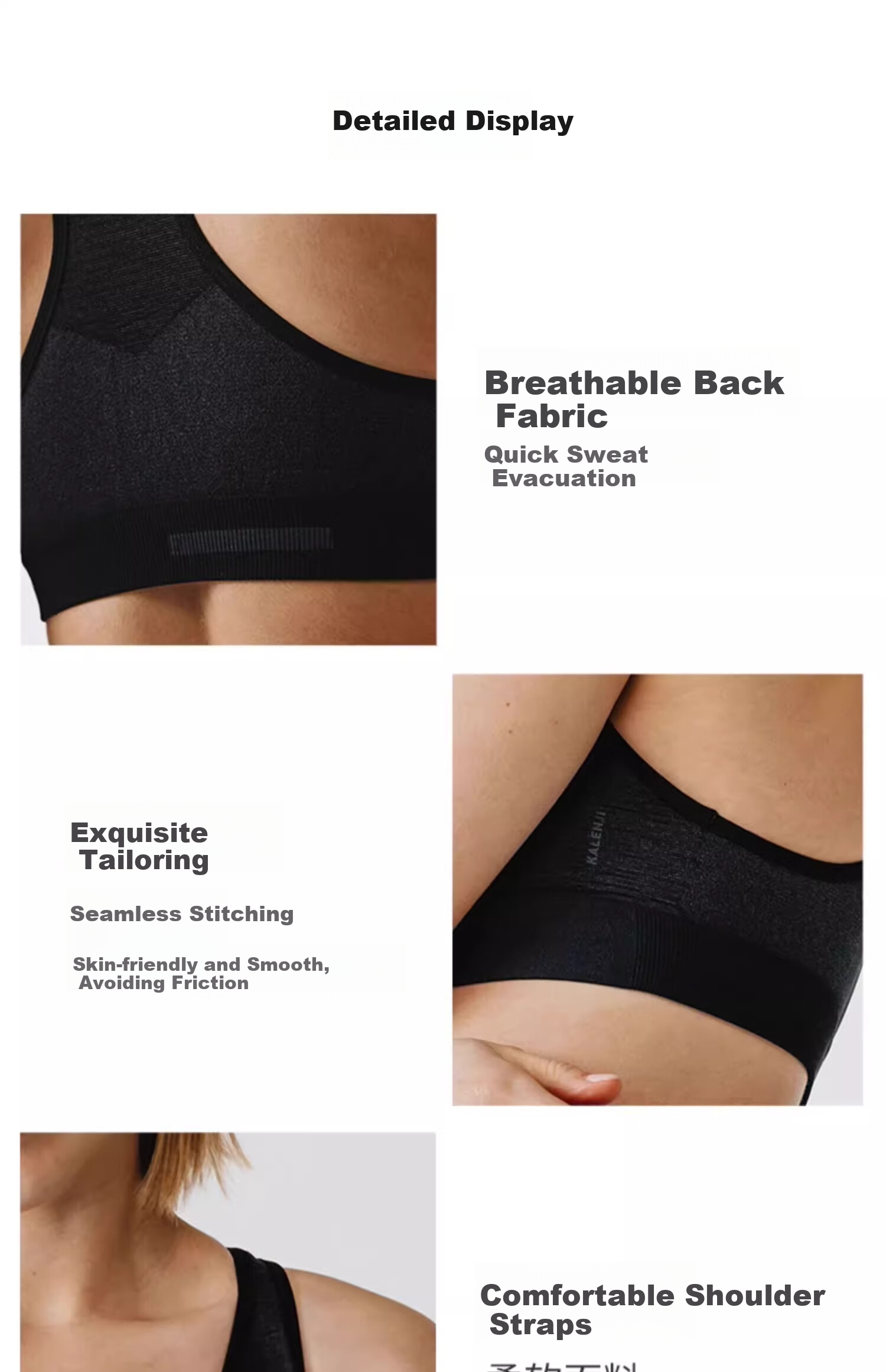 DECATHLON Women's Medium-Intensity Sports Bra for Yoga, Breathable Y-Back Bra for Outer Wear - 5206604 10