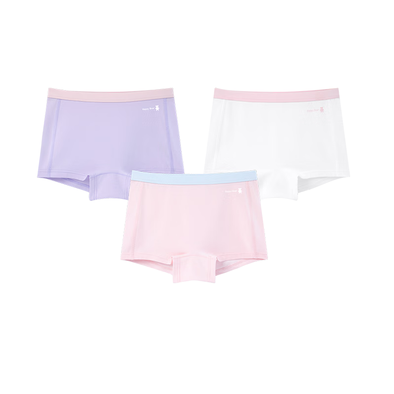 JD Original Summer Children's Underwear, Girls' Panties, Youth A-Class Modal Cotton Antibacterial Breathable Non-Chafing Boxer Briefs