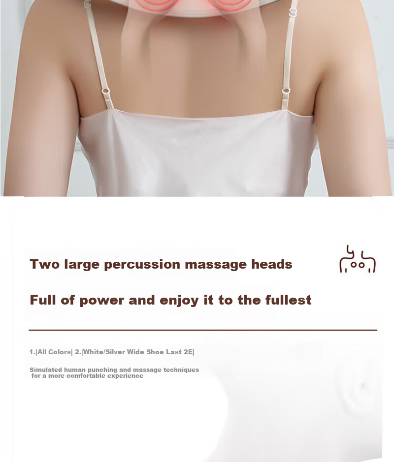GKN Percussion Massage Shoulder Pad, Hot Compress Kneading, Multifunctional Neck And Waist Massager, GKN-PJAMQ 6
