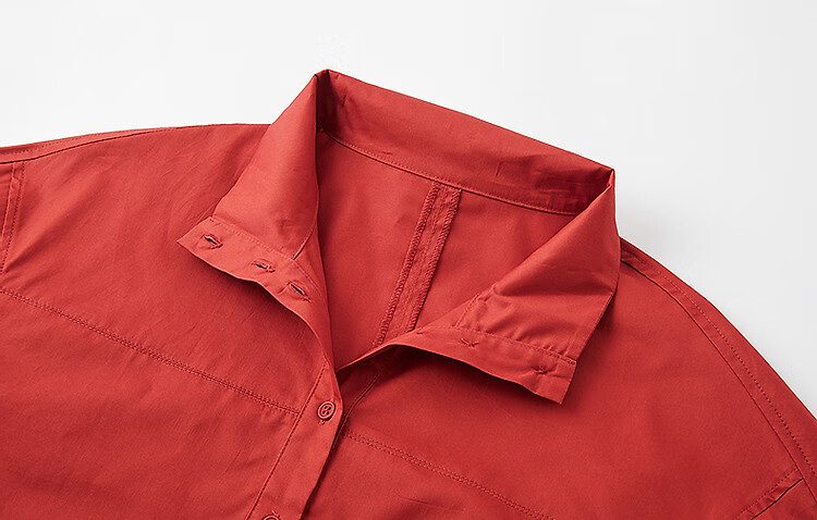 Dme [Yunduo Mian] Spring And Autumn Lightweight Outdoor Zero-Pressure Stand Collar Button-Up Concealing Petite Elegant Short Women's Jacket 7