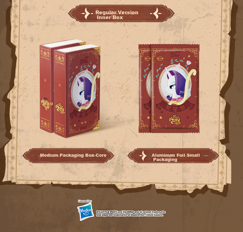 Kayou My Little Pony Card Game, Eternal Cards, Star Pack, Small Box, Official Merchandise, Collectible Cards, Gift 19