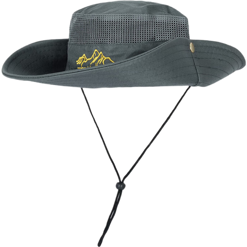 CARTELO Sun Hat for Men, Wide Brim UV Protection Hat, Breathable Foldable Outdoor Sun Hat for Summer Fishing Hiking Fisherman Hat