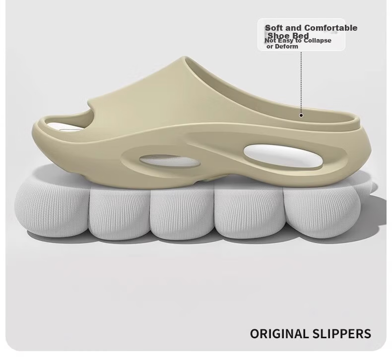 GUOLUOFEI Men's Trendy Sports Slippers for Summer Outdoor Wear, Thick-Soled Non-Slip River Tracing Outdoor Sandals for Men, Black And White, Size 42-43 10