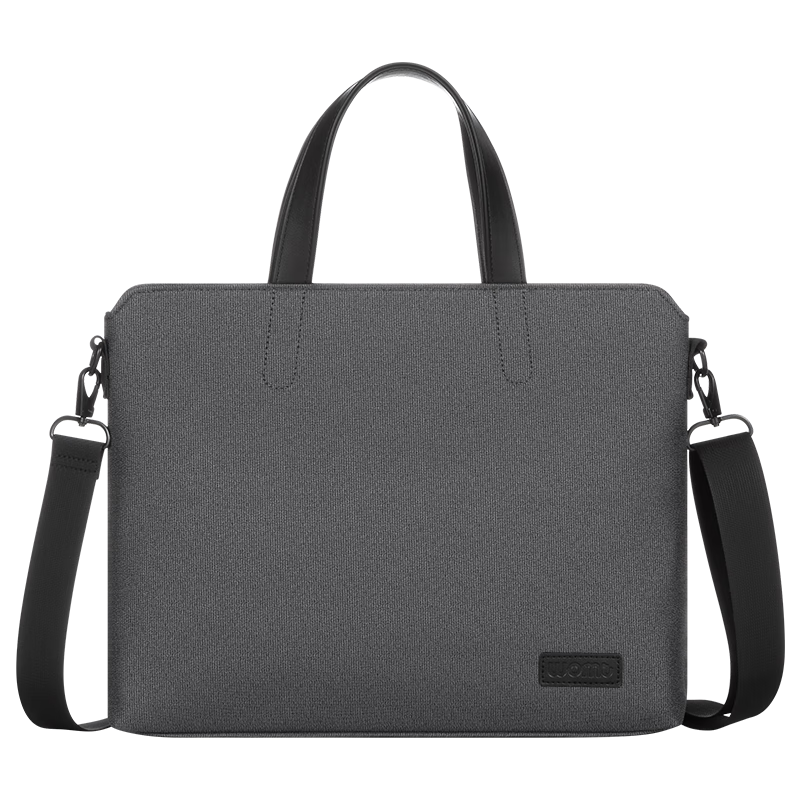 WOMT Womo Briefcase Laptop Bag, Handheld And Shoulder Style, 14-Inch Business Commute, Suitable for Men's Travel, Compatible with Apple, Huawei, Lenovo, Xiaomi, Microsoft Laptops