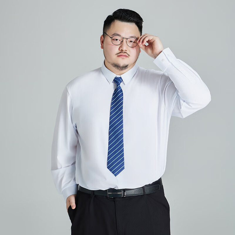 Ayoupang Plus Size Pullover Shirt, Wrinkle-Resistant Seamless Long-Sleeve Blouse, Business Casual Work Undershirt for Me