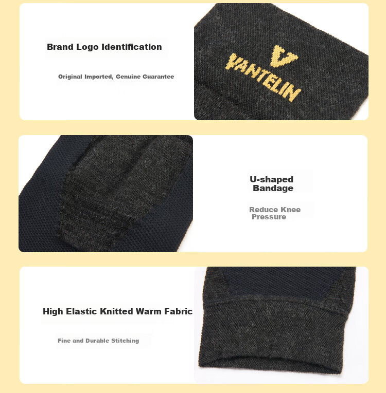 KOWA Japanese Imported Knee Pads, Joint Warmth, Sports Fitness Knee Protectors, Warm Knee Pads, Black, 2-Pack, Size L 13