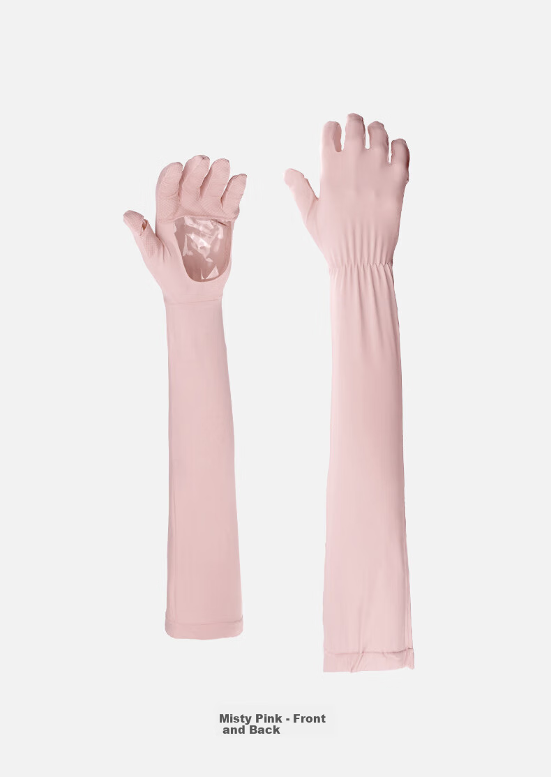 Kenmont Outdoor Sun Protection Gloves for Women, Spring And Summer Thin Arm Sleeves, UV Protection Driving Long Gloves Km-3793 9