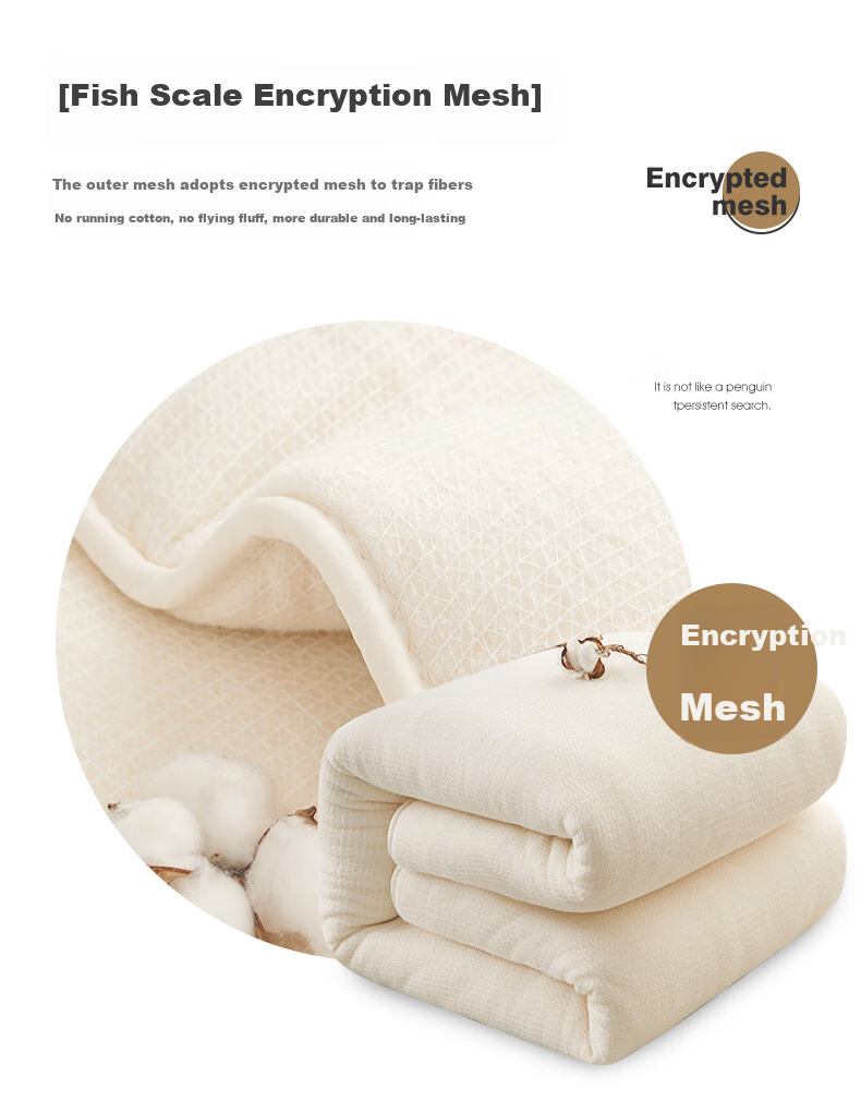 KING SHORE Xinjiang Cotton Mattress Pad, Thickened Double Bed Mat, Foldable Quilt, 150*200cm 7