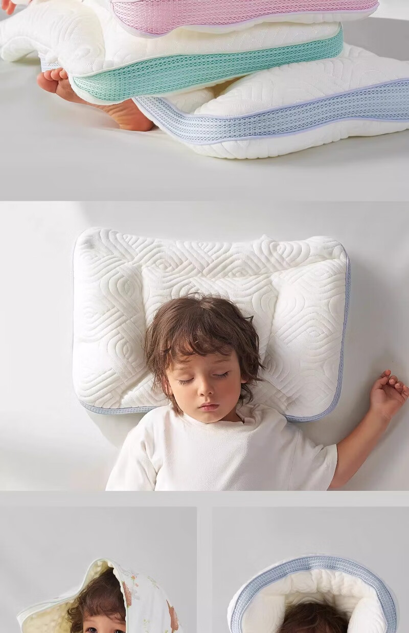 Scoornest Children's Pillow for Ages 1-3 And Above, Baby Pillow for Kindergarten And Elementary School Students, Suitable for Summer And All Seasons 24