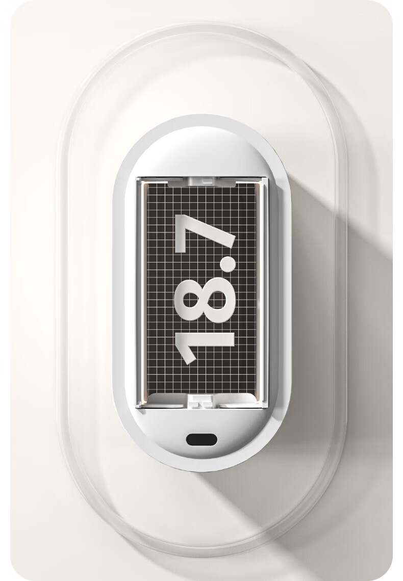 JAH 9L Smart Sensor Trash Can Dual Door Large Oval Induction Garbage Bin Battery Powered for Home Bathroom Toilet 11