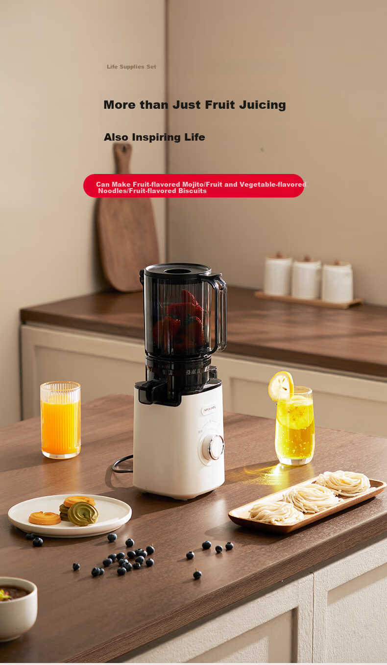 APIXINTL Japanese Anben Su Juicer, Home Multi-Functional Apple And Vegetable Juicer, Pulp Separation, Fully Automatic Mini Grinder 13