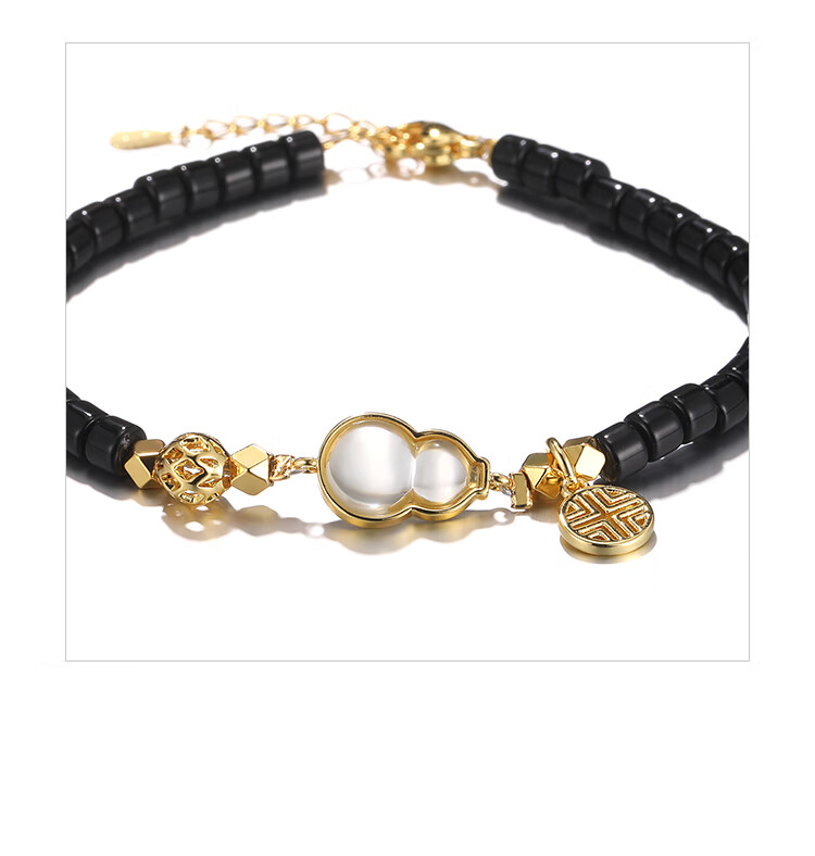 Clect Gufeng Hulusi Bracelet for Women, Luxury Niche Hand Jewelry, National Trend Fashion Accessory, Unique Birthday Gift for Girlfriend 5