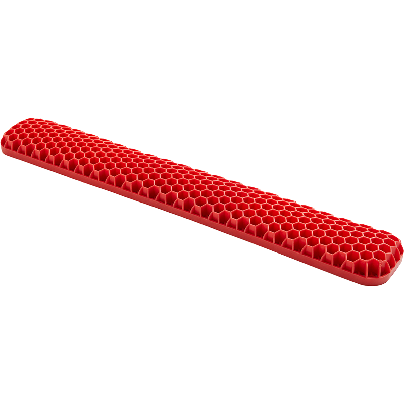 SANWA High-Elasticity TPE Keyboard Wrist Rest, Breathable Honeycomb Structure, Wrist Pad for Expert Players, Flexible Decompression, Squeezeable And Washable, Eco-Friendly Formaldehyde-Free, 445*70*25mm