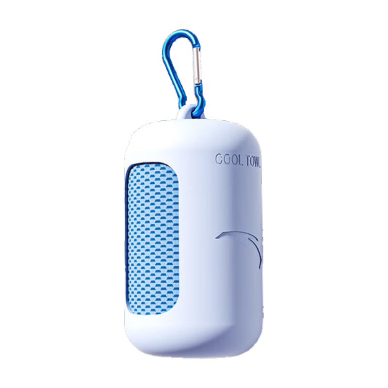 ANTA Cooling Sports Towel, Outdoor Swimming Fitness Quick-Dry Portable Travel Swimming Cool-Touch Non-Stick Blue