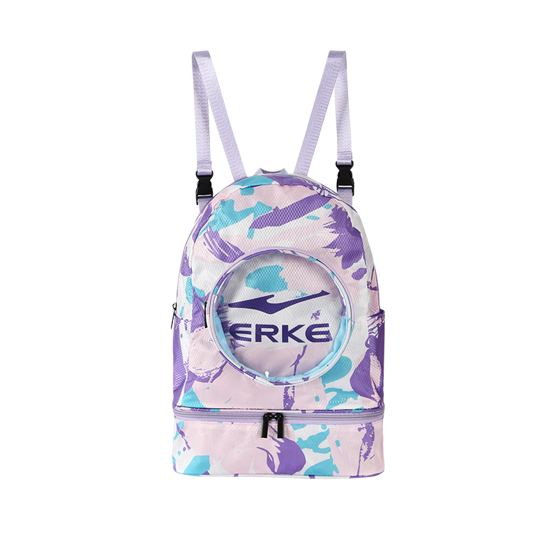 ERKE Children's Swim Bag with Wet And Dry Separation, Shoe Compartment, Waterproof Backpack for Boys And Girls, Universal Swimming Storage Bag