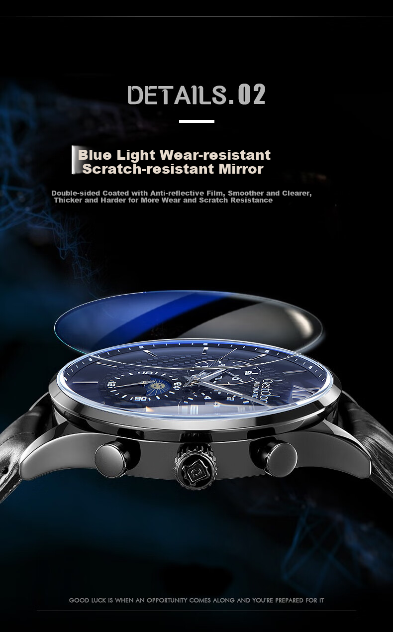 Bestdon Men's Mechanical Watch, Water-Resistant, Luminous, Wristwatch Gift Box for Men, Gift for Boyfriend Or Friend 8