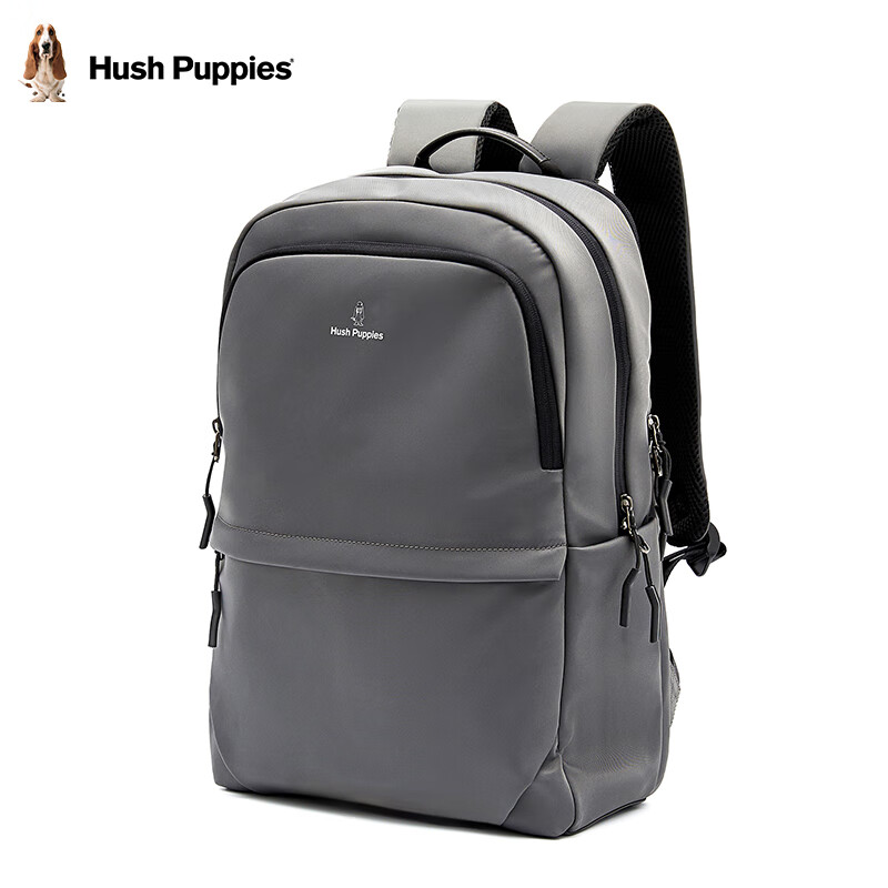 Hush Puppies Men's Large Capacity Casual Travel Backpack Laptop Bag Multifunctional School Bag Birthday Gift for Boyfriend