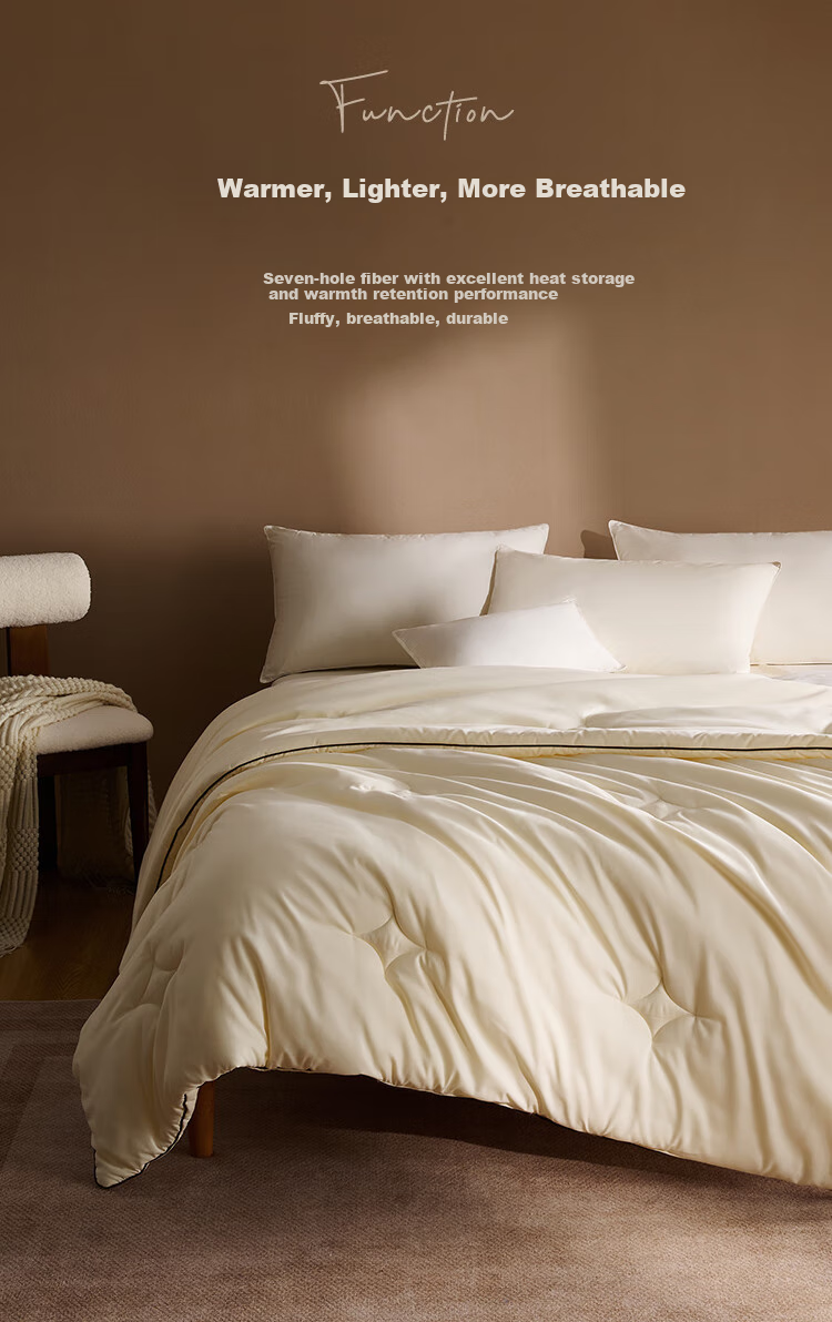 JD Original X Gujia Jiaju JK Meixiang Seven-Star Antibacterial Comforter Winter Warmth Single Spring And Autumn Quilt 150*200cm 6