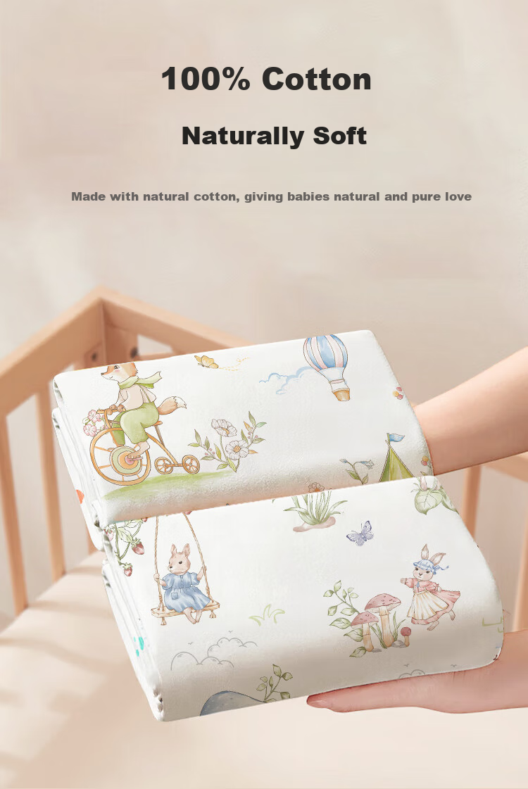 Aibaoshi Baby Swaddle, Pure Cotton, Newborn Hospital Wrap, Anti-Startle Blanket, Miitu Private Language, S866 4