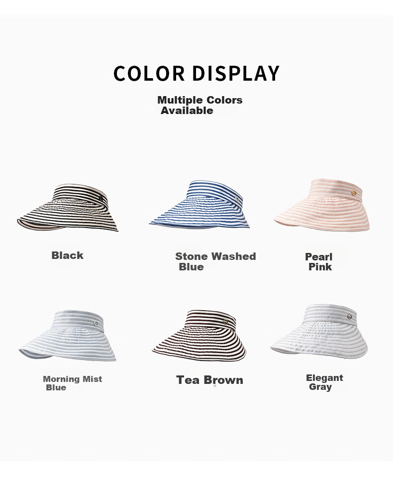 Kenmont Beach UV Protection Visor Sun Hat for Women, Spring And Summer Quick-Dry Foldable Beach Face-Covering Sun Hat Km-6046 6