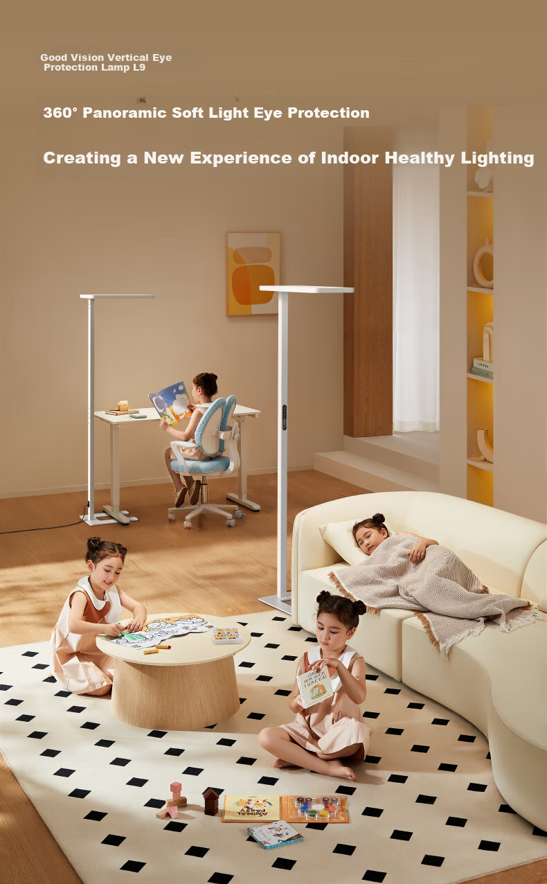 Haoshili Eye Protection Large Spectrum Desk Lamp for Children's Study And Reading, Bedroom Classroom Floor Lamp L9 1