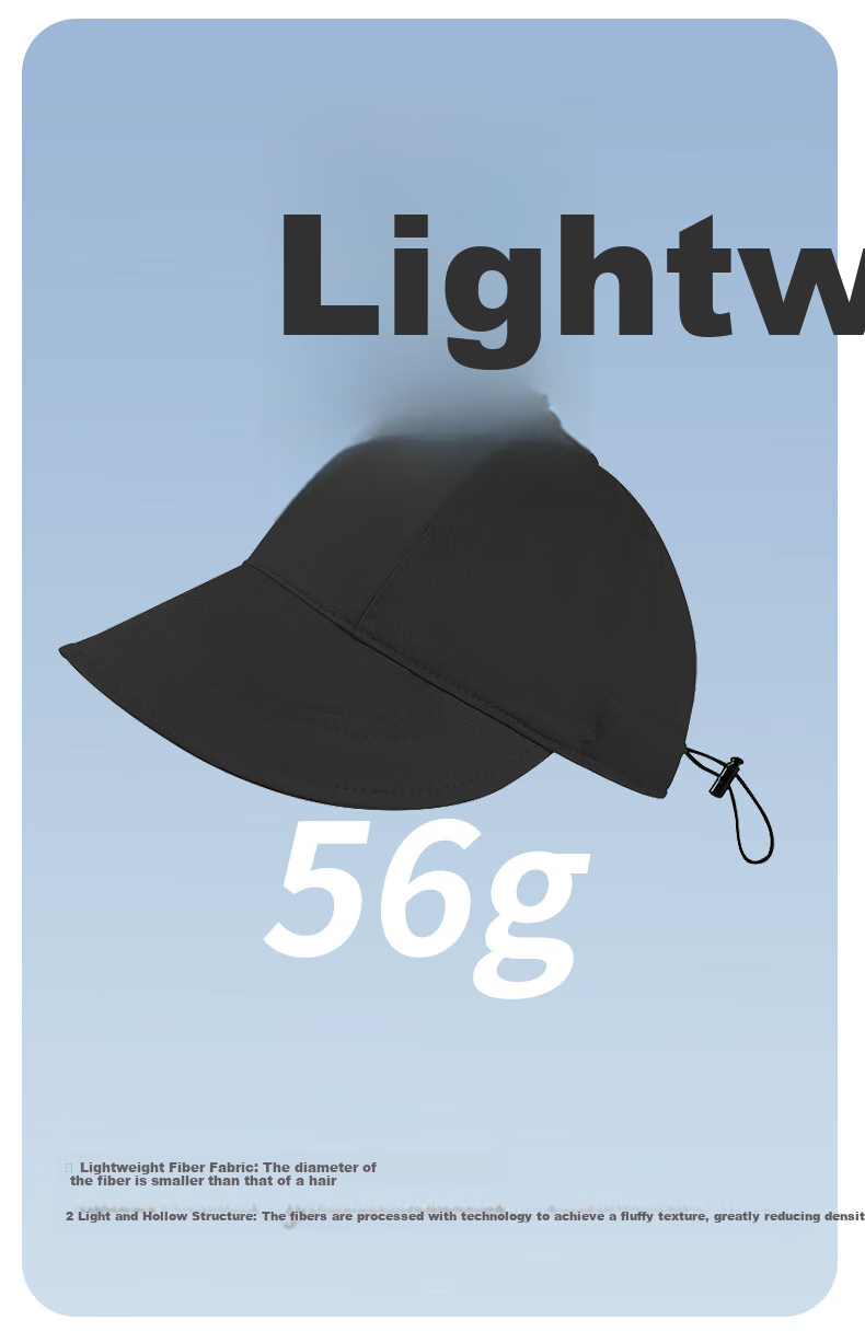 CARTELO Sun Protection Hat for Women, Spring And Summer Half-Top Sun Hat, Fisherman Hat, Trendy Hat with Hook for Hanging Mask And Ponytail 7