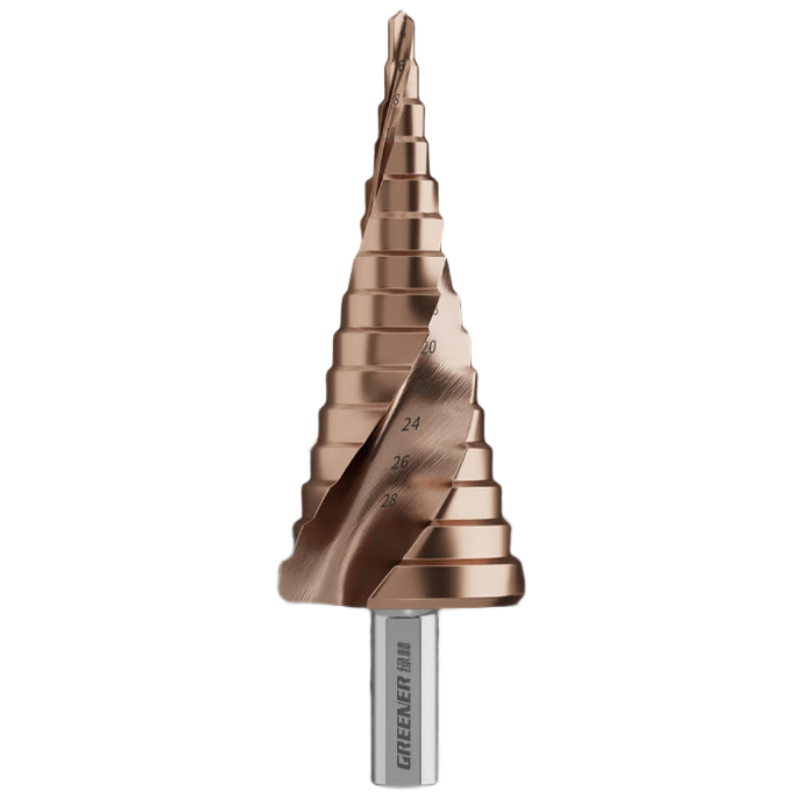 GREENER Cobalt-Containing Drill Bit, Multi-Purpose Woodworking Hole Cutter for Stainless Steel, Including Cobalt 4-32 Spiral Flute