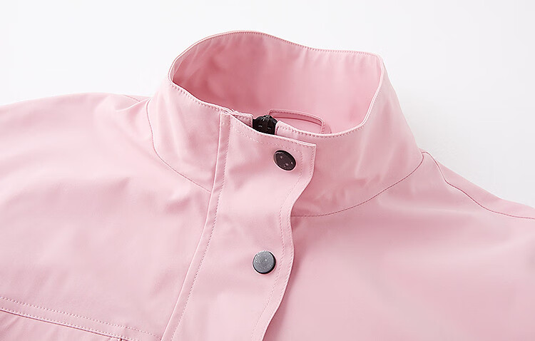Dme [Nordic Cotton Triple Protection System] Spring Urban Light Outdoor Large Pocket Elastic Waist Drawstring Sleeve Short Women's Jacket 5