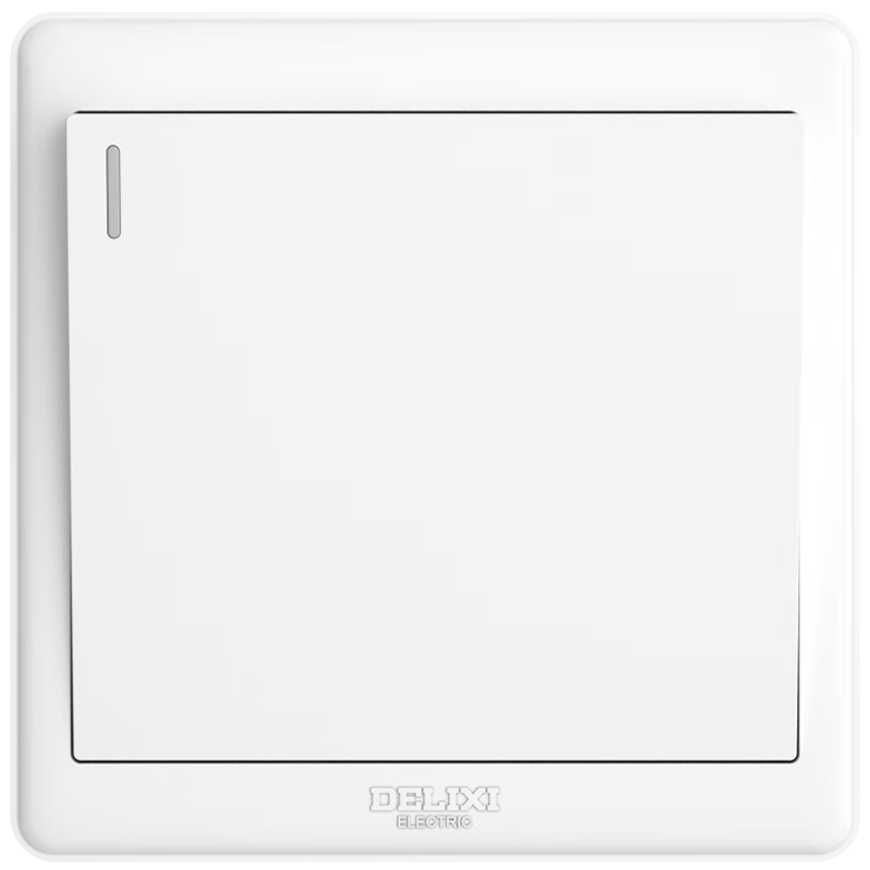 DELIXI Switch Socket Panel CD815 Series Single One-Way Multi-Control Switch QSE86KX