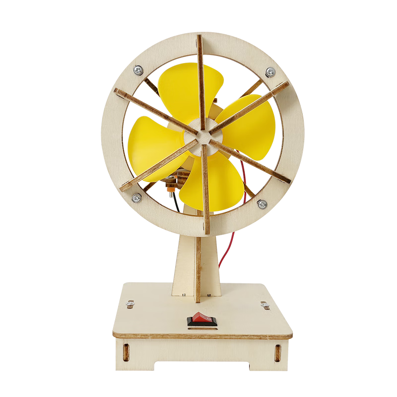 Dayanxiaowa Electric Fan Science Experiment Kit, Student Technology DIY Craft Materials, Children's Toy, Gift for Boys And Girls