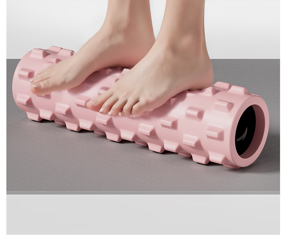 ANTA Spiked Foam Roller, Muscle Relaxation Roller, Yoga Column, Back Fitness Exercise Massage Stick, Purple 4