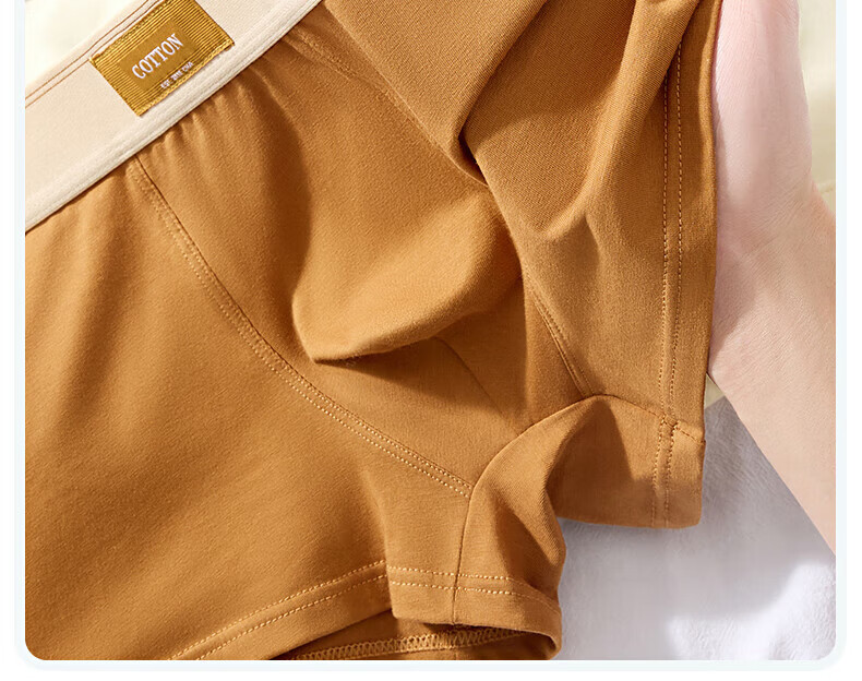 Me Feeling Men's Underwear, Pure Cotton 5A Antibacterial Boxer Briefs, Summer Sports Breathable Youth Boxer Shorts 4