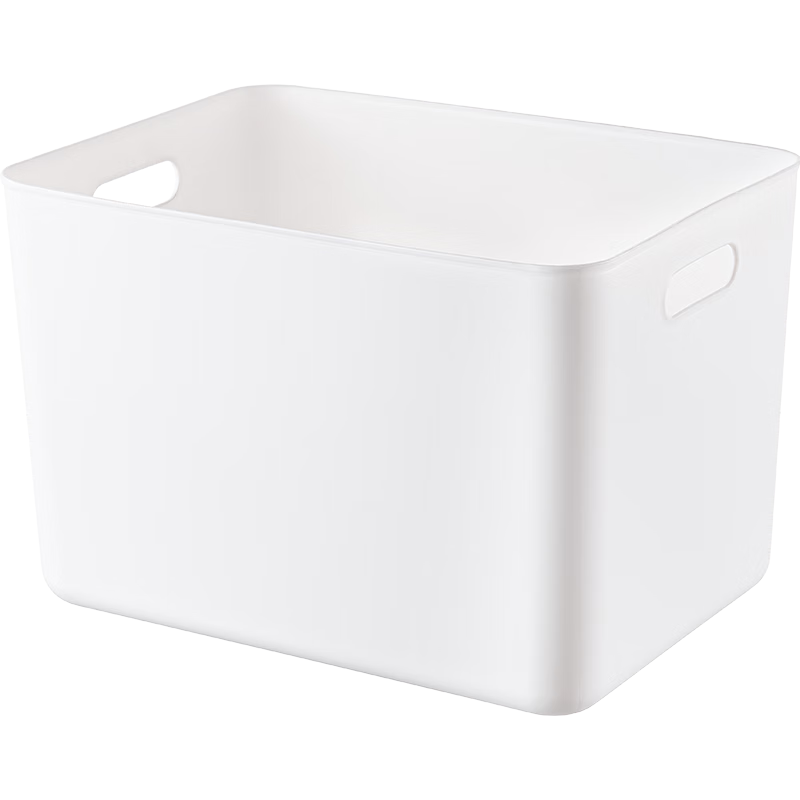 JEKO&JEKO Desktop Storage Box, Kitchen Toy Organizer, Office Wardrobe Miscellaneous Item Basket, Bathroom Organizer Container, Deep Large Size without Lid