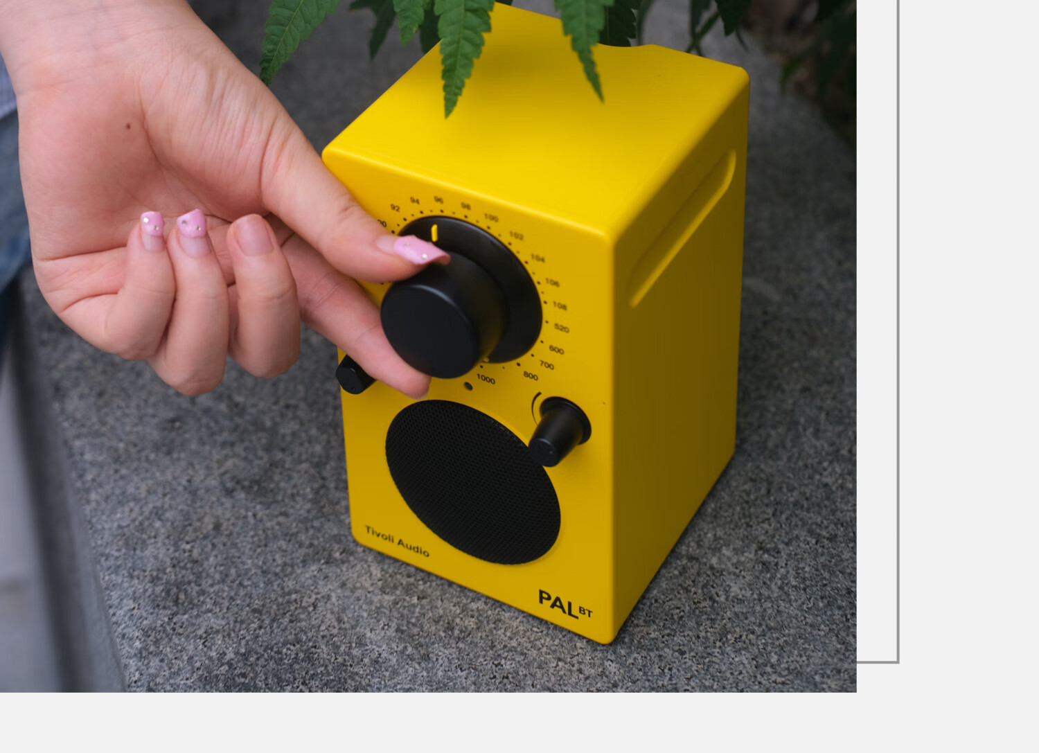 Tivoli Audio PALBT Stylish Outdoor Radio, Portable Speaker, Waterproof Bluetooth Speaker, Birthday Gift, Red 5